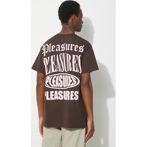 T-shirt Pleasures z bawełny z krótkim rękawem z nadrukiem