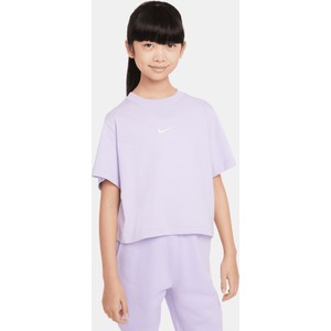 Fioletowa bluzka dziecięca Nike dla dziewczynek