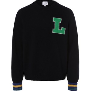 Sweter Lacoste z okrągłym dekoltem w młodzieżowym stylu