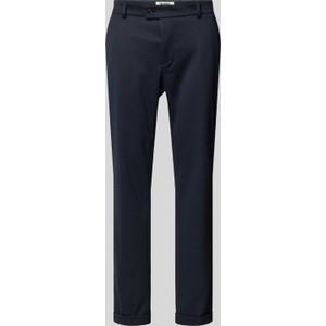 Granatowe spodnie CG - Club of Gents w stylu casual