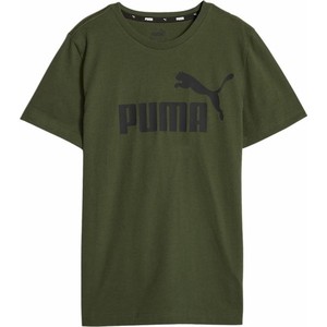 Zielona koszulka dziecięca Puma