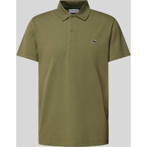 Zielona koszulka polo Lacoste w stylu casual