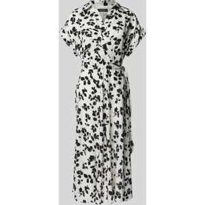 Sukienka Ralph Lauren z długim rękawem prosta z dekoltem w kształcie litery v