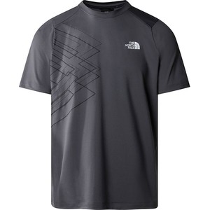 Czarny t-shirt The North Face w sportowym stylu z krótkim rękawem