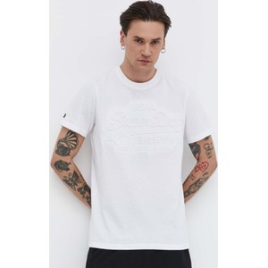 T-shirt Superdry z bawełny z krótkim rękawem w stylu casual