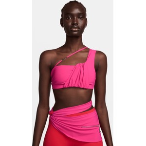 Różowa bluzka Nike w sportowym stylu na ramiączkach