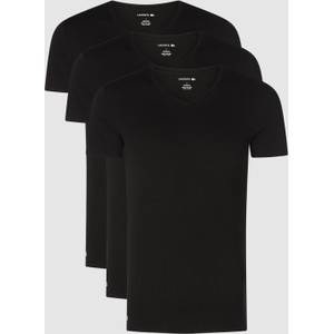 Lacoste T-shirt z bawełny w zestawie 3 szt.