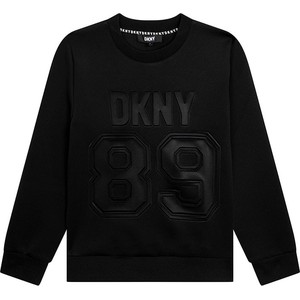 Czarna bluza dziecięca DKNY dla chłopców