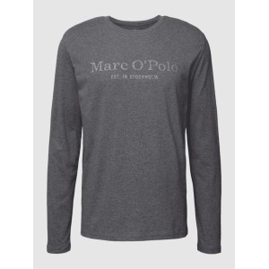 Koszulka z długim rękawem Marc O'Polo z długim rękawem z bawełny w młodzieżowym stylu