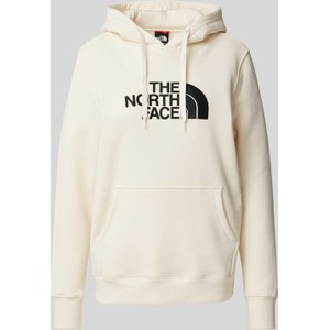 Bluza The North Face z kapturem z bawełny