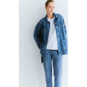 H & M & - MAMA Slim Ankle Jeans - Niebieski
