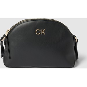 Czarna torebka Calvin Klein ze skóry ekologicznej