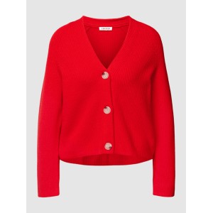 Czerwony sweter EDITED w stylu casual z dzianiny