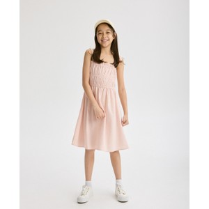 Różowa sukienka dziewczęca Reserved z bawełny
