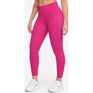 Różowe legginsy Nike w sportowym stylu
