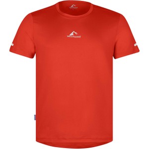 Czerwony t-shirt Westfjord z krótkim rękawem