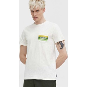 T-shirt Superdry z krótkim rękawem z nadrukiem z bawełny