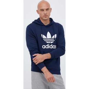 Bluza Adidas Originals z bawełny z nadrukiem w młodzieżowym stylu