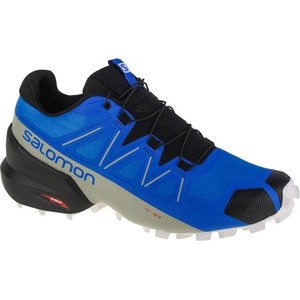 Niebieskie buty sportowe Salomon w sportowym stylu