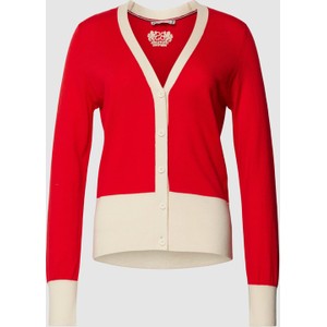 Czerwony sweter Tommy Hilfiger z bawełny w stylu casual