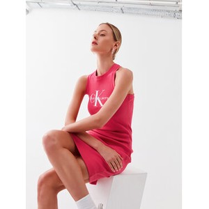 Sukienka Calvin Klein mini w stylu casual