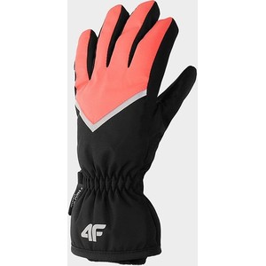 Czarne rękawiczki 4F