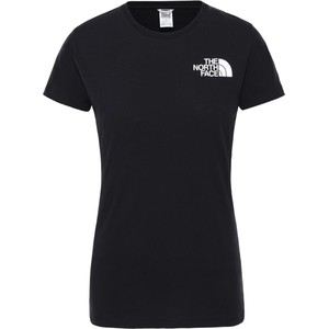 Czarny t-shirt The North Face w sportowym stylu z krótkim rękawem