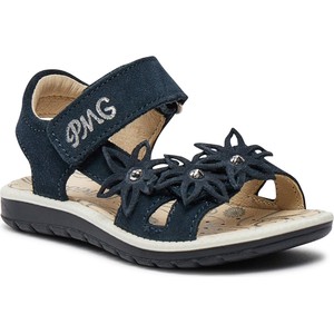 Granatowe buty dziecięce letnie Primigi na rzepy
