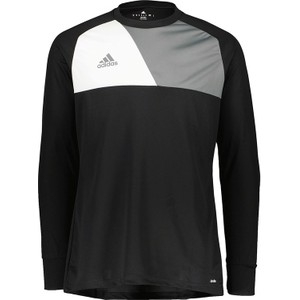Czarna koszulka z długim rękawem Adidas w sportowym stylu z długim rękawem