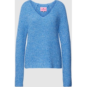 Niebieski sweter Lieblingsstück z bawełny