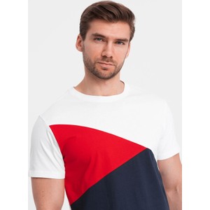 T-shirt Ombre z dżerseju w stylu casual z krótkim rękawem