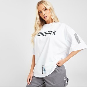 T-shirt Hoodrich w młodzieżowym stylu z okrągłym dekoltem