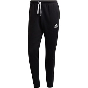 Czarne spodnie Adidas z polaru w sportowym stylu