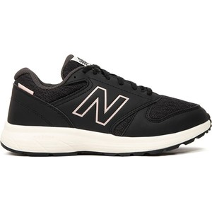 Czarne buty sportowe New Balance sznurowane z płaską podeszwą