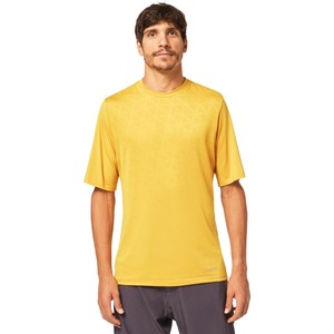 Żółty t-shirt Oakley z dżerseju