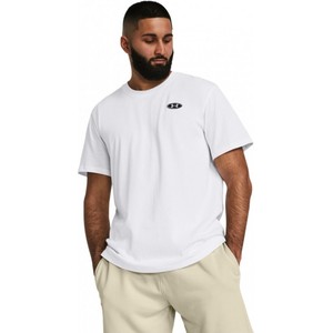 T-shirt Under Armour w sportowym stylu z nadrukiem z krótkim rękawem