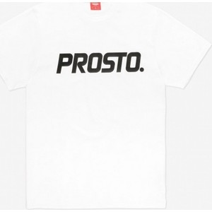 T-shirt Prosto. z krótkim rękawem z bawełny w stylu klasycznym