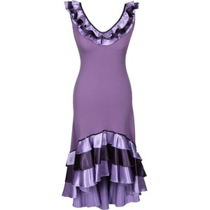 Sukienka Fokus w stylu glamour z dekoltem w kształcie litery v