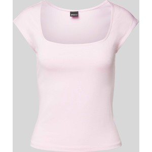 Różowa bluzka Gina Tricot