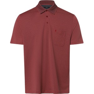 Czerwony t-shirt Ragman w stylu casual