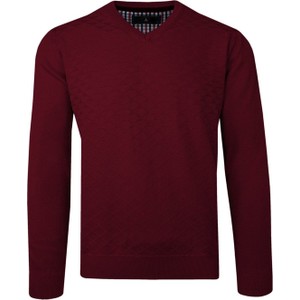 Czerwony sweter Bartex