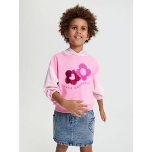 Różowa bluza dziecięca Sinsay