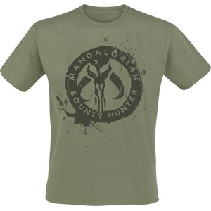 Zielony t-shirt Emp z krótkim rękawem z nadrukiem