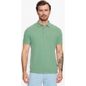 Zielona koszulka polo Sisley