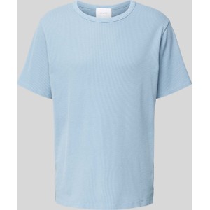 T-shirt Rotholz z bawełny z krótkim rękawem
