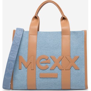 Niebieska torebka MEXX do ręki matowa