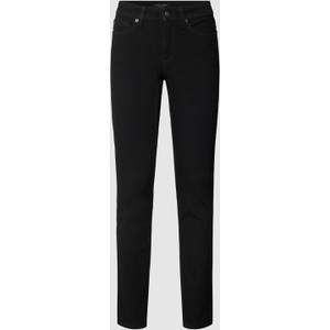 Czarne jeansy Cambio z bawełny w stylu casual