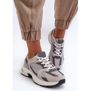Buty sportowe Zazoo w sportowym stylu z płaską podeszwą sznurowane