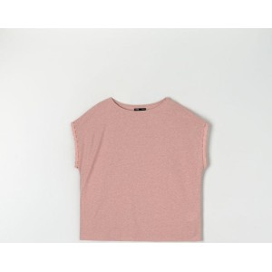 Różowy t-shirt Sinsay w stylu casual