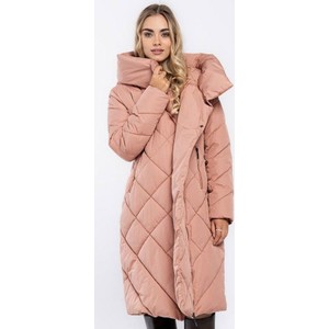 Różowy płaszcz Volcano w stylu casual